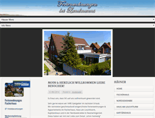 Tablet Screenshot of ferienwohnungen-landmann-neuharlingersiel.de